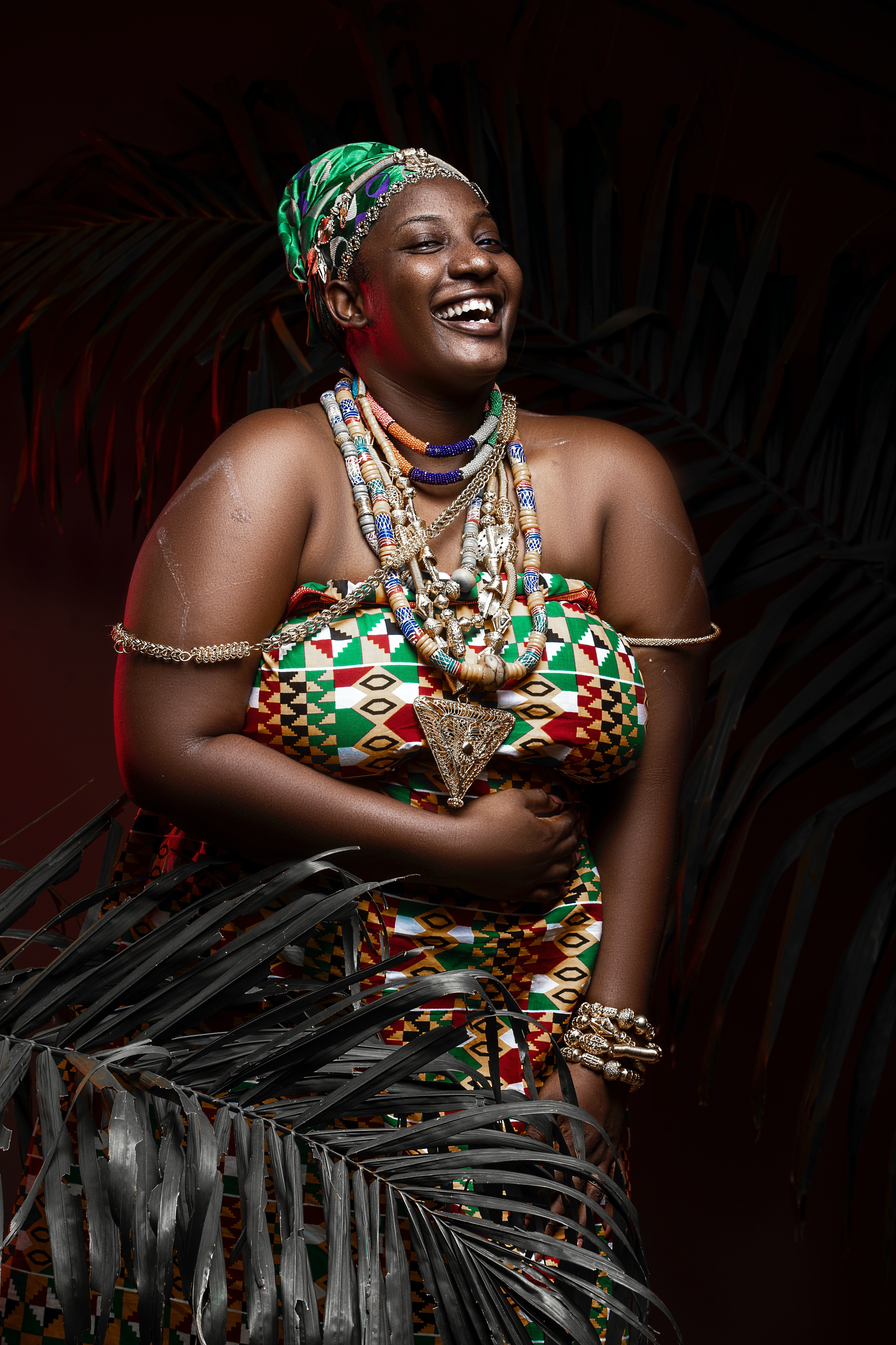 African Woman Smiling